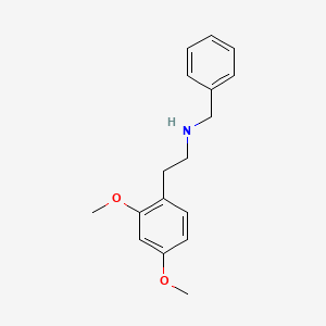 molecular formula C17H21NO2 B12621320 N-Benzyl-2-(2,4-dimethoxyphenyl)ethan-1-amine CAS No. 919797-22-1
