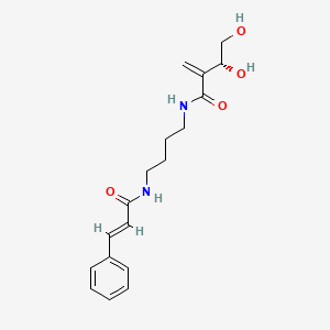molecular formula C18H24N2O4 B1262135 grandiamide D 