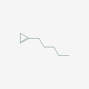 molecular formula C8H14 B1262165 1-Pentylcyclopropene 