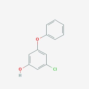 molecular formula C12H9ClO2 B12621714 3-chloro-5-phenoxyPhenol CAS No. 920036-17-5