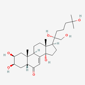 22-Deoxy-20,21-dihydroxyecdysone