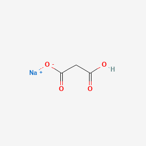 molecular formula C3H3NaO4 B1262178 Monosodium malonate CAS No. 2922-55-6