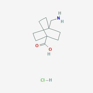 4-(Aminomethyl)bicyclo[2.2.2]octane-1-carboxylic acid hydrochloride