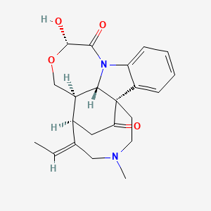 molecular formula C22H26N2O4 B1262201 Holstiine 