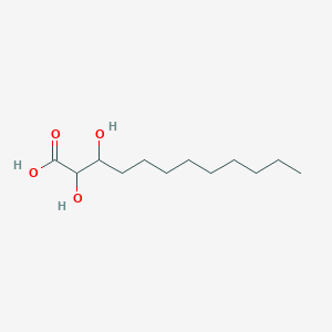 molecular formula C12H24O4 B1262203 2,3-Dihydroxydodecanoic acid 
