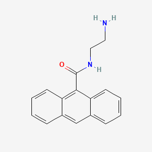 molecular formula C17H16N2O B12622060 N-(2-Aminoethyl)anthracene-9-carboxamide CAS No. 920511-02-0