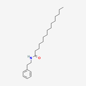 molecular formula C23H39NO B12622133 N-(2-Phenylethyl)pentadecanamide CAS No. 921607-16-1
