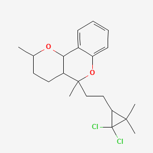 molecular formula C21H28Cl2O2 B12622153 C21H28Cl2O2 
