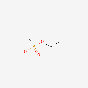 Phosphonic acid, P-methyl-, monoethyl ester