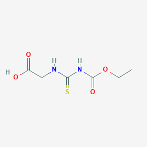 molecular formula C6H10N2O4S B12622268 N-[(Ethoxycarbonyl)carbamothioyl]glycine CAS No. 918955-95-0