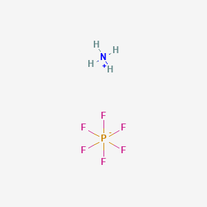 molecular formula F6H4NP B126223 Ammonium hexafluorophosphate CAS No. 16941-11-0