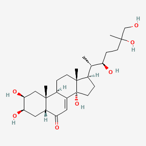 molecular formula C27H44O7 B1262232 26-Hydroxyecdysone CAS No. 52717-49-4