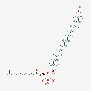 molecular formula C59H90O8 B1262247 Thermozeaxanthin-13 