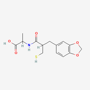 molecular formula C14H17NO5S B1262270 Alatrioprilat 