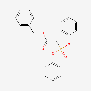 molecular formula C21H19O5P B12622778 Benzyl (diphenoxyphosphoryl)acetate CAS No. 918886-60-9
