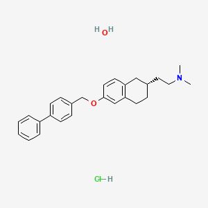 molecular formula C27H34ClNO2 B1262282 TAK-070 CAS No. 365276-12-6