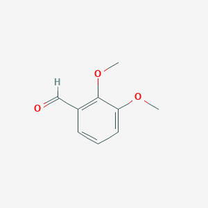 molecular formula C9H10O3 B126229 2,3-Dimethoxybenzaldehyde CAS No. 86-51-1