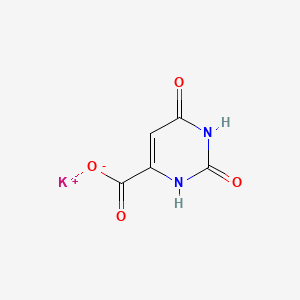 molecular formula C5H3KN2O4 B1262290 Potassium Orotate CAS No. 24598-73-0
