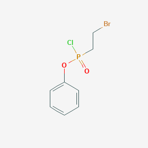 molecular formula C8H9BrClO2P B12622914 Phenyl (2-bromoethyl)phosphonochloridate CAS No. 918632-27-6
