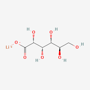 molecular formula C6H12LiO7 B1262292 CID 129894357 CAS No. 60816-70-8