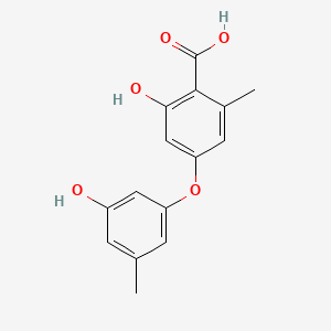 molecular formula C15H14O5 B1262294 Deoxygerfelin CAS No. 36149-01-6