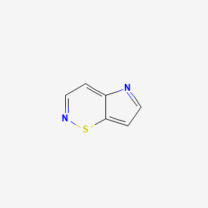 molecular formula C6H4N2S B1262299 Pyrrolothiazine 