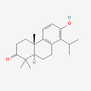 molecular formula C20H28O2 B1262302 Totarolone 