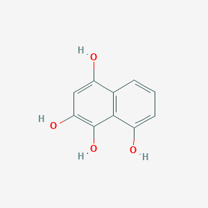 molecular formula C10H8O4 B1262303 Naphthalene-1,2,4,8-tetrol 
