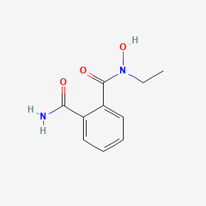 molecular formula C10H12N2O3 B12623227 N-Ethyl-N-hydroxyphthalamide CAS No. 916792-05-7