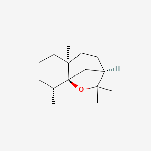 B1262328 Dihydro-beta-agarofuran CAS No. 5956-09-2