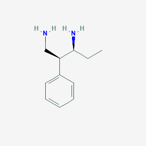 molecular formula C11H18N2 B12623282 (2S,3S)-2-Phenylpentane-1,3-diamine CAS No. 921772-06-7