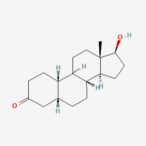 molecular formula C18H28O2 B1262329 17beta-Hydroxy-5beta-estran-3-one 