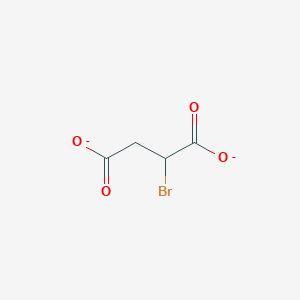molecular formula C4H3BrO4-2 B1262339 Bromosuccinate 