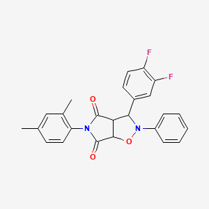molecular formula C25H20F2N2O3 B12623509 C25H20F2N2O3 
