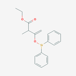 molecular formula C19H21O3Si B12623545 CID 15953448 