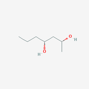 molecular formula C7H16O2 B12623614 (2R,4R)-Heptane-2,4-diol CAS No. 918819-72-4