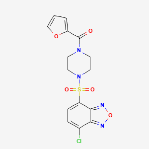 molecular formula C15H13ClN4O5S B12623693 C15H13ClN4O5S 
