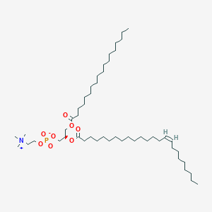 molecular formula C50H98NO8P B1262397 1-octadecanoyl-2-[(15Z)-tetracosenoyl]-sn-glycero-3-phosphocholine 