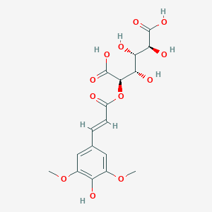 molecular formula C17H20O12 B1262400 2-O-sinapoyl-D-glucaric acid 