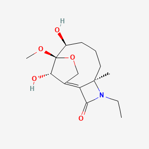molecular formula C15H23NO5 B1262402 Phyllostictine B 