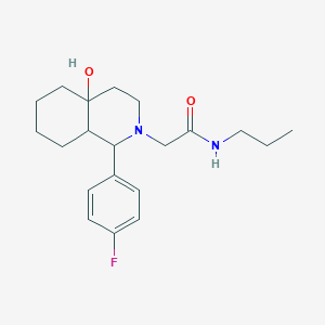 molecular formula C20H29FN2O2 B12624050 C20H29FN2O2 