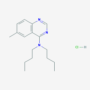 molecular formula C17H26ClN3 B12624096 C17H26ClN3 