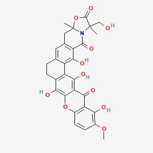 molecular formula C30H25NO11 B1262414 Citreamicin epsilon 