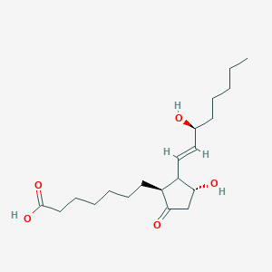 9-Oxo-11aloha,15S-dihydroxy-(8beta)-prost-13E-en-1-oic acid