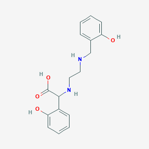 2-Hydroxy-alpha-[2-(2-hydroxybenzylamino)ethylamino]benzeneacetic acid