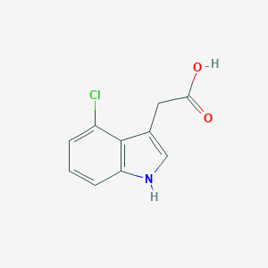 B126243 4-Chloroindole-3-acetic acid CAS No. 2519-61-1