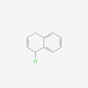 molecular formula C10H9Cl B12624361 1-Chloro-1,4-dihydronaphthalene CAS No. 919272-88-1