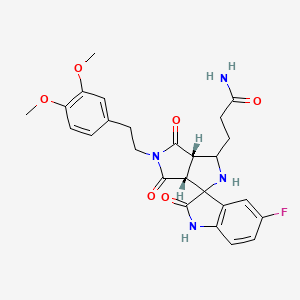 molecular formula C26H27FN4O6 B12624496 C26H27FN4O6 