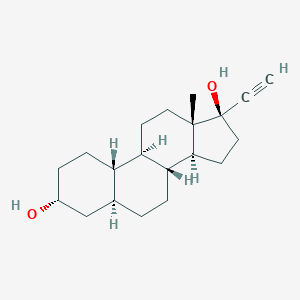 molecular formula C20H30O2 B126246 3alpha,5alpha-Tetrahydronorethisterone CAS No. 16392-60-2