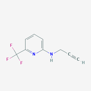 molecular formula C9H7F3N2 B12624715 Prop-2-ynyl-(6-trifluoromethyl-pyridin-2-YL)-amine CAS No. 944580-76-1